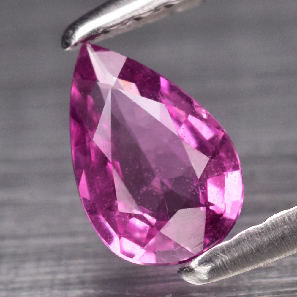 Genuine Certified 100 Natural Pink Sapphire .39ct 6.09 x 3.96 x 1.97mm
